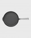 Grillpanna 28 cm med stålhandtag